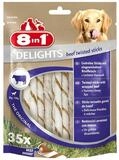 8in1 Delights Beef Twisted Sticks 35 St&uuml;ck, Snack f&uuml;r: Hund
