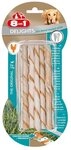 8in1 Delights Pro Dental Twisted Sticks 10 St&uuml;ck, Snack f&uuml;r: Hund