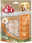 8in1 Delights Twisted Sticks 35 St&uuml;ck, Snack f&uuml;r: Hund