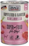MAC'S Kopffleisch & Karotten 400 g - 6 St&uuml;ck, Nassfutter f&uuml;r: Hund
