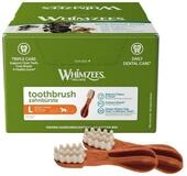 Whimzees Zahnb&uuml;rste L - 30 St&uuml;ck, Snack f&uuml;r: Hund