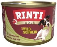 Rinti Gold mit Wildschwein 185 g - 12 St&uuml;ck, Nassfutter f&uuml;r: Hund