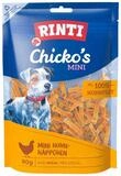 Rinti Chicko Mini Huhn-H&auml;ppchen 80 g - 12 St&uuml;ck / Sparpaket, Snack f&uuml;r: Hund