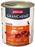 Animonda GranCarno Junior Rind + Huhn 800 g - 6 St&uuml;ck, Nassfutter f&uuml;r: Hund