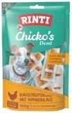 Rinti Chicko Dent Kaustreifen mit Huhneinlage Small 150 g - 9 St&uuml;ck, Snack...