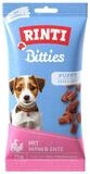 Rinti Bitties Puppy mit Huhn & Ente 75 g - 16 St&uuml;ck, Snack f&uuml;r: Hund
