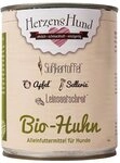 Herzenshund Bio Huhn mit Bio S&uuml;&szlig;kartoffel 800 g - 6 St&uuml;ck, Nassfutter f&uuml;r:...