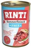 Rinti Kennerfleisch Junior mit Rind 400 g - 12 St&uuml;ck, Nassfutter f&uuml;r: Hund