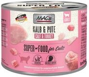 MAC'S Kalb & Pute 200 g - 6 St&uuml;ck, Nassfutter f&uuml;r: Katze
