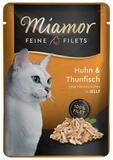 Miamor Feine Filets mit Huhn & Thunfisch in Jelly Pouch 100 g - 24 St&uuml;ck,...