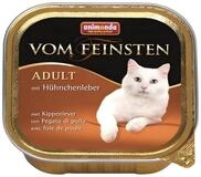 Animonda vom Feinsten Adult mit H&uuml;hnchenleber 100 g - 32 St&uuml;ck, Nassfutter...