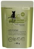 catz finefood No. 5 Lachs & Gefl&uuml;gel 85 g, Nassfutter f&uuml;r: Katze