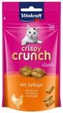 Vitakraft Crispy Crunch mit Gefl&uuml;gel 60 g, Snack f&uuml;r: Katze