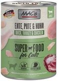 MAC'S Ente, Pute & Huhn 800 g - 6 St&uuml;ck, Nassfutter f&uuml;r: Katze