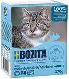 Bozita H&auml;ppchen in Gelee mit Makrele 370 g - 6 St&uuml;ck, Nassfutter f&uuml;r: Katze