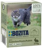 Bozita H&auml;ppchen in So&szlig;e mit Kaninchen 370 g - 6 St&uuml;ck, Nassfutter f&uuml;r: Katze