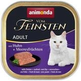 Animonda vom Feinsten Adult mit Huhn & Meeresfr&uuml;chten 100 g - 32 St&uuml;ck,...