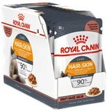 Royal Canin Hair & Skin in Sauce 85 g - 12 St&uuml;ck, Nassfutter f&uuml;r: Katze