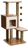 Vesper Kratzbaum Katzenm&ouml;bel V-High Base Walnuss