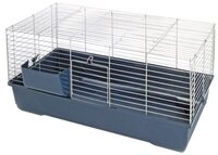 Kerbl Kleintierstall Kleintierk&auml;fig Gabbia Baldo dunkelblau 82709