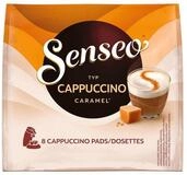 Philips Senseo Kaffee Cappuccino Caramel, 8 Pads