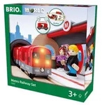 BRIO&reg; Spielzeugeisenbahn-Set Brio World Eisenbahn Set Metro Bahn Set 20 Teile...