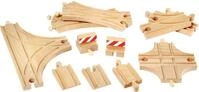 BRIO&reg; Gleise-Set Erg&auml;nzungsset Holzschienensystem, BRIO&reg; WORLD, Schienen und