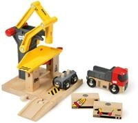 BRIO&reg; Spielzeug-Eisenbahn BRIO&reg; WORLD, Frachtverladestation, f&uuml;r