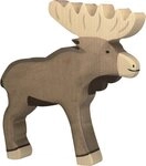 Holztiger Spielfigur HOLZTIGER Elch aus Holz