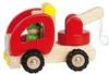 goki Spielzeug-Abschlepper Abschleppwagen Roter Engel, Massivholz, erstklassige