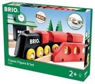 BRIO&reg; Spielzeugeisenbahn-Set Brio Eisenbahn Classic Set Bahn Acht Set 22 Teile...