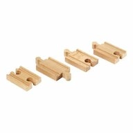 BRIO&reg; Schienenerweiterungs-Set Gerade Mini-Gleise 4-tlg.