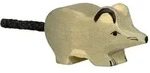 Holztiger Spielfigur HOLZTIGER Maus aus Holz