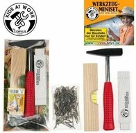 Corvus Kinder-Werkzeug-Set Werkzeugset H&auml;mmern und Nageln