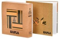 KAPLA&reg; 40 Holzbausteine gr&uuml;n/gelb + Buch Pinienholz Spielbausteine