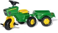 rolly toys&reg; Trettraktor Rolly Toys John Deere Dreirad mit Anh&auml;nger 052769