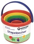 Spielstabil Spielzeug-Gartenset Spielstabil Stapelbecher-Set 5-teilig