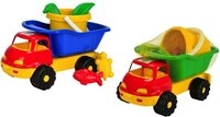 SIMBA Sandform-Set Outdoor Spielzeug Sand & Strand LKW Kipper Set 107134123