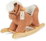 BIECO Schaukeltier Bieco Pl&uuml;sch Schaukeltier Pferd 60 cm Kinder