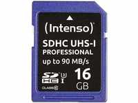 Intenso SDHC-Karte 16GB UHS-I Speicherkarte