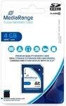 Mediarange Mediarange SDHC Karte 4GB Speicherkarte Class 10 Speicherkarte