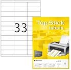 TopStick Etiketten TopStick 8702 Etiketten - 70 x 25,4 mm - wei&szlig; - 3.300 St&uuml;ck