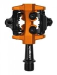 Xpedo Klickpedale Xpedo Pedal Clipless CXR schwarz orange 9/16 Zoll XMF10AC