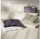 Elegante Bettw&auml;sche Metropolis, Mako-Satin, 2 teilig, mit Streifen