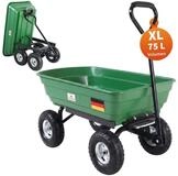Gardebruk Bollerwagen, Transportwagen 300 kg mit Kippfunktion Luftbereifung...