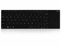 Rapoo Wireless Keyboard E2710", Schwarz (00180230) Tastatur"