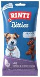 Rinti Bitties Senior mit Huhn & Truthahn 75 g - 16 St&uuml;ck, Snack f&uuml;r: Hund