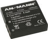 ANSMANN AG 5022303/05 A-Cas NP 40 Li-Ion Digicam Akku 3,7V/1100 mAh für Casio...