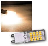 ChiliTec LED-Leuchtmittel LED Stiftsockel G9 warmwei&szlig;, 4W, 270lm 3000k, 330&deg;,