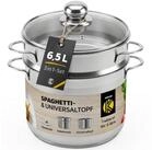 Kr&uuml;ger Spaghettitopf, Edelstahl 18/0 (1-tlg), Induktion